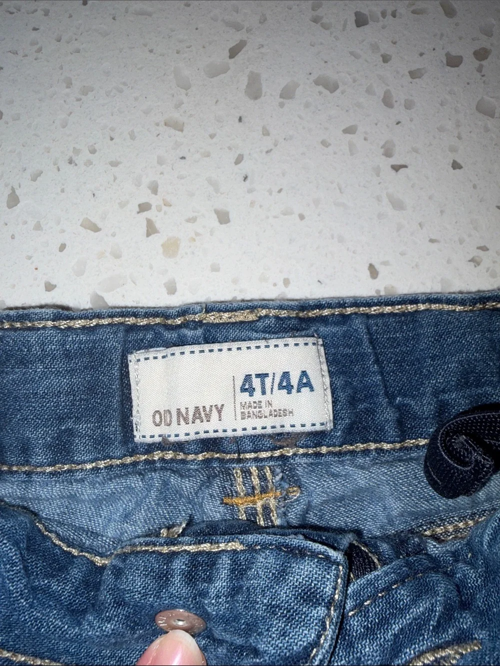 Old Navy Blue Denim Kids Shorts